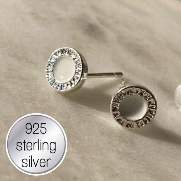925 sterling silver Stud Earrings - Picture 1 of 4